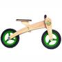 Imagem de Bicicleta de Madeira Woodbike - 3 Estágios - Woodline - Verde - Camará