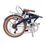 Imagem de Bicicleta Dobrável Compacta aro 20 Eco+ 6 Marchas Durban - Azul