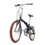 Imagem de Bicicleta Dobrável Durban aro 20” de 6 Velocidades Shimano e Quadro de Aço Eco+ Azul