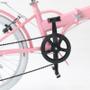 Imagem de Bicicleta Dobrável Fenix Rosa Marcha Shimano 6 Velocidades