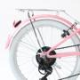 Imagem de Bicicleta Dobrável Fenix Rosa Marcha Shimano 6 Velocidades