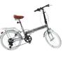 Imagem de Bicicleta Dobrável Fenix Silver 6 Velocidades Marcha Shimano