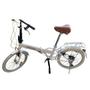 Imagem de Bicicleta Dobrável Fenix White Marcha Shimano 6 Velocidades