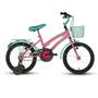 Imagem de Bicicleta Drika Pink E Azul Turquesa Aro 16 Stone Bike