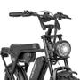 Imagem de Bicicleta Elétrica 20 GTS M1 Freio a Disco 7V Suspensão E-Bike V8 Max 750w