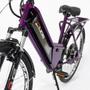 Imagem de Bicicleta Elétrica com Bateria de Lítio 48V 13Ah Confort Violeta com Cestinha