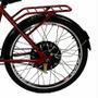 Imagem de Bicicleta Elétrica Confort 800W 48V 15Ah Cereja - Duos Bike
