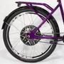 Imagem de Bicicleta Elétrica Confort 800W 48V 15Ah Violeta com Cestinha