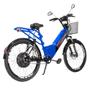 Imagem de Bicicleta Elétrica - Confort Full - 800w Lithium - Azul - Duos Bikes