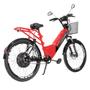 Imagem de Bicicleta Elétrica - Confort Full - 800w Lithium - Vermelha - Duos Bikes