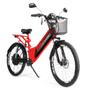 Imagem de Bicicleta Elétrica - Duos Confort Full - 800w Lithium - Vermelha - Duos Bikes