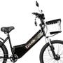 Imagem de Bicicleta Elétrica New Confort 800W 48V 15Ah Preta