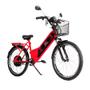 Imagem de Bicicleta Elétrica - Street PAM - 800w Lithium - Vermelha - Plug and Move