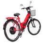 Imagem de Bicicleta Elétrica - Street PAM - 800w Lithium - Vermelha - Plug and Move