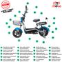 Imagem de Bicicleta Elétrica - Super Sport Easy PAM - 500w - Azul - Plug and Move