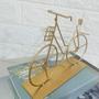 Imagem de Bicicleta Enfeite Decorativo Aramado Bike Ferro Dourado Ref.5831