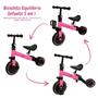 Imagem de Bicicleta Equilíbrio Infantil 3 Em 1 Balance E Triciclo Rosa