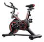 Imagem de Bicicleta Ergométrica Fitness Spinning Preto E Vermelho Cor Cor Preto E Vermelho