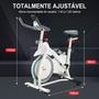 Imagem de Bicicleta Ergométrica Spinning Ajustável  Vertical  Indoor Com Monitor Fitness