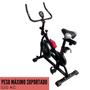 Imagem de Bicicleta Ergométrica Spinning Profissional Mecânica 8 Kg Suporta 120 Kg Importway Iwbes-8
