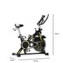 Imagem de Bicicleta Ergométrica Vertical Spinning Kikos Residencial F3i com Roda de Inércia de 10 Kg