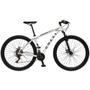 Imagem de Bicicleta Esportiva Aro 29 Shimano 21 Marcha Suspensão Freio a Disco 531 Quadro 18 Alumínio Branco - Colli Bike