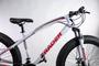 Imagem de Bicicleta fat bike câmbio shimano aço carbono aro 26 freio a disco mecânico 21 marchas pneu largo