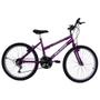 Imagem de Bicicleta Feminina Aro 26 18V Life Cor Violeta