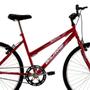 Imagem de Bicicleta Feminina Aro 26 Dalia cor Vermelha