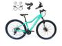 Imagem de Bicicleta Feminina Aro 29 Absolute Hera 21v Câmbios Shimano Freio a Disco Hidráulico Alumínio Garfo Com Suspensão - Verde