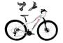 Imagem de Bicicleta Feminina aro 29 Absolute Hera Alumínio 21 Marchas Câmbios Shimano Freio a Disco - Branca
