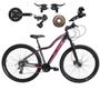 Imagem de  Bicicleta Feminina Aro 29 Aluminio Ksw Mwza 21v Freio Disco Acessorios Shimano.