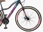 Imagem de Bicicleta Feminina Aro 29 KSW MWZA Retrô 21 Velocidades  Shimano Tourney Com Cesta