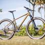 Imagem de Bicicleta Groove Riff 12V aro 29 tamanho 19 Dourada