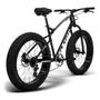 Imagem de Bicicleta GTS Fat Bike Aro 26 com Freio a Disco Hidráulico Cambio Shimano Altus 1x8 Marchas suporta até 140 kg  GTS M1 I-Vtec BIG FAT