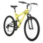 Imagem de Bicicleta Houston Stinger Freios V-Brake Aro 26 21V Amarelo Fluor/Preto ST262R