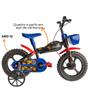 Imagem de Bicicleta Infantil Aro 12 Bike Com Rodinha Para Crianças 3 a 5 Anos Menina Menino Styll Baby