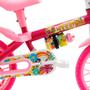Imagem de Bicicleta Infantil Aro 12 Cairu Flower Lilly Freio Tambor 1 Marcha Cestinha