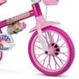 Imagem de Bicicleta Infantil Aro 12 com Rodinhas Flower - Nathor