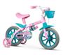 Imagem de Bicicleta Infantil Aro 12 Com Rodinhas Nathor Charm Rosa