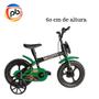 Imagem de Bicicleta Infantil Aro 12 com rodinhas Verde Radical menino