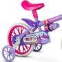 Imagem de Bicicleta Infantil Aro 12 com Rodinhas Violet - Nathor