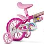 Imagem de Bicicleta Infantil Aro 12 Flower + Capacete Rosa - Nathor