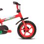Imagem de Bicicleta Infantil Aro 12 Jack Vermelho e Preto Verden 10444