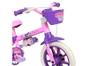 Imagem de Bicicleta Infantil Aro 12 Menina Com Rodinhas Nathor Cat