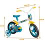 Imagem de Bicicleta Infantil Aro 12 Menino Clubinho Salva Vidas Styll