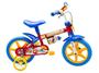 Imagem de Bicicleta Infantil Aro 12 Nathor Fireman - Vermelha com Rodinhas