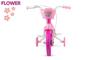 Imagem de Bicicleta Infantil Aro 12 Nathor Flower (SKU: 35_06) Rosa com Rodinhas 