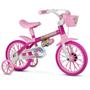 Imagem de Bicicleta Infantil Aro 12 Nathor Flower