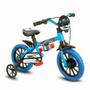 Imagem de Bicicleta Infantil aro 12 Nathor Veloz Azul